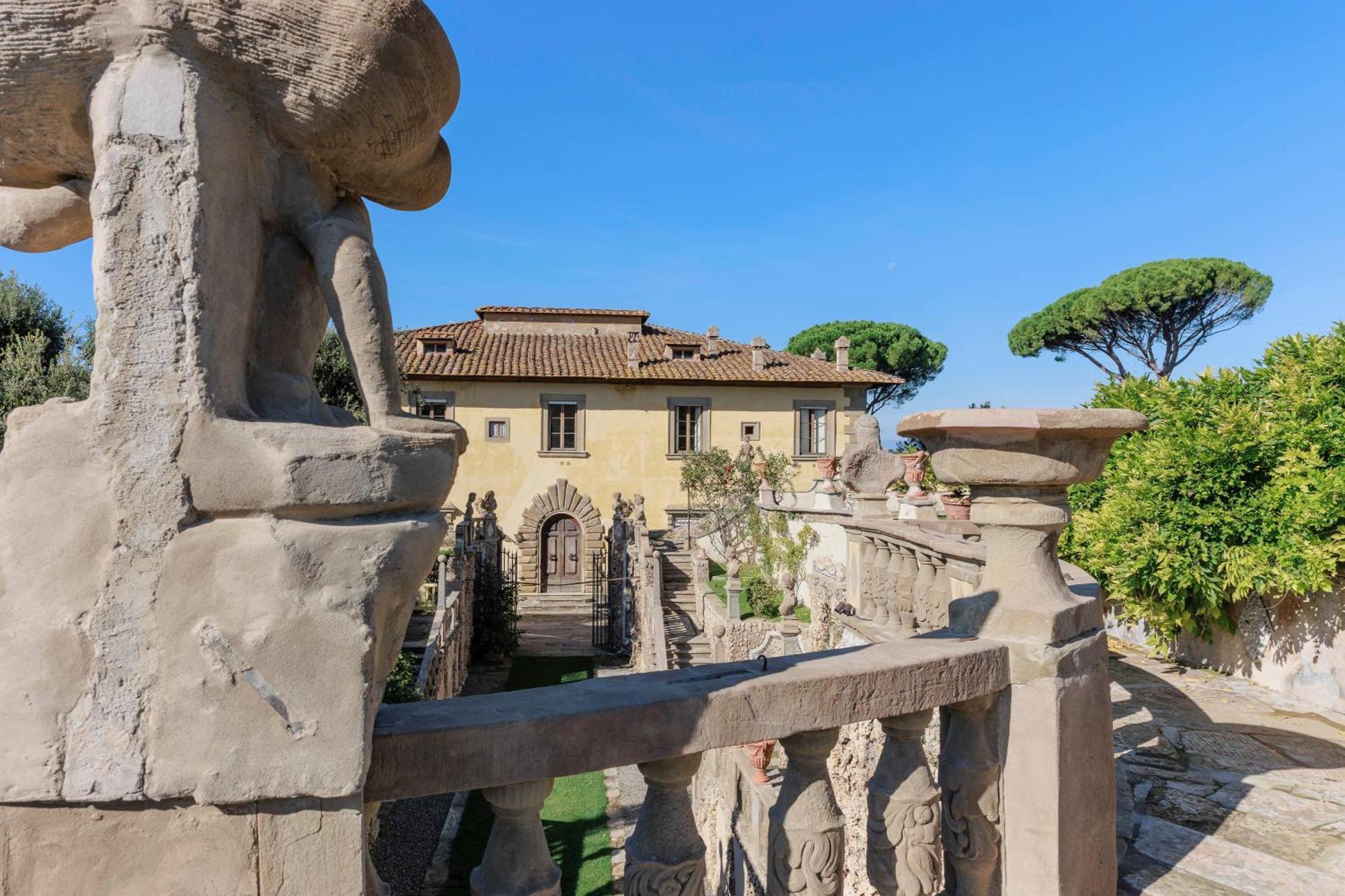 Villa Gamberaia Settignano 外观 照片