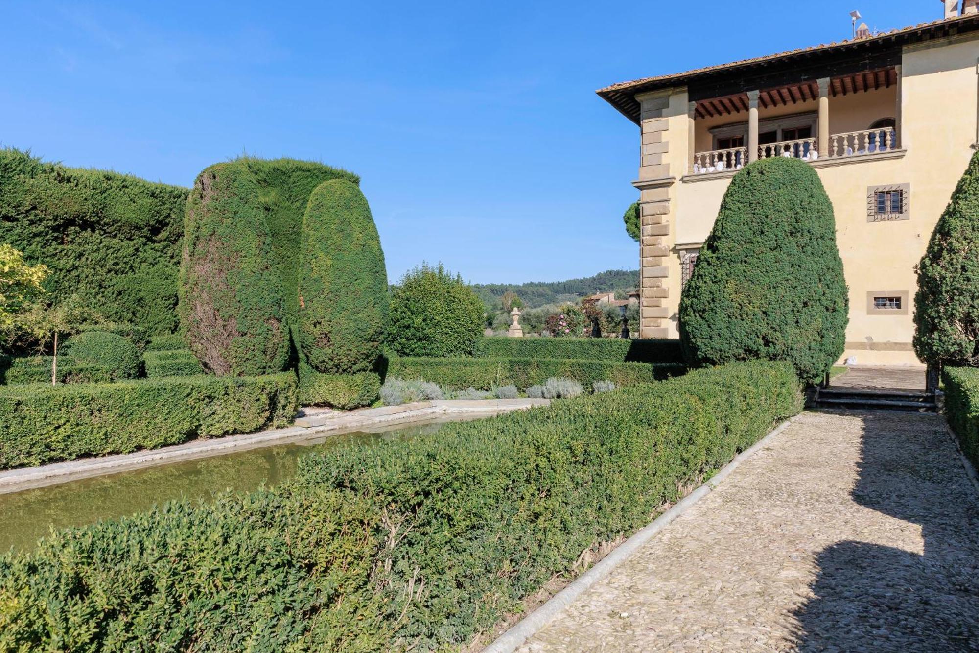 Villa Gamberaia Settignano 外观 照片